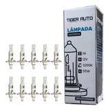 Kit 10 Lampada Halogena H1 - 3200k 12 55w 