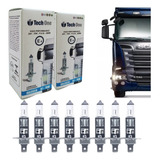 Kit 10 Lampada Halogena H1 3000k 24v Caminhao 70w Techone