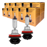 Kit 10 Lampada Halogena H11 4300k 12v 55w Techone Code