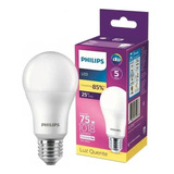 Kit 10 Lâmpada Led Bulbo 11w = 75w Philips 1018lm Bivolt