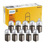 Kit 10 Lâmpada Philips Standard R5w 12v 67 Ba15s Sinalização