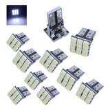 Kit 10 Lampada T10 Cambus 12 Led Canceller Atacado