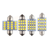 Kit 10 Lampada Torpedo 16 Led 31 36 39 41 Mm Atacado