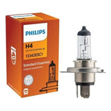 Kit 10 Lâmpadas Caminhão E Onibus Philips H4 24 Volts 75/70w