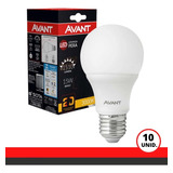 Kit 10 Lampadas Led 15w Bulbo Pera 3000k Branco Quente Avant Cor Da Luz Branco-quente Bivolt