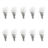Kit 10 Lampadas Led Bulbo 15w Soquete E27 6500k Branco Frio