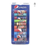 Kit 10 Lip Balm Pepsi Hidratante