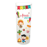 Kit 10 Long Drink Personalizado Festa Junina Arraiá Arraial 