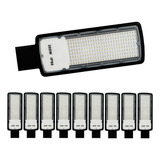 Kit 10 Luminária Led Para Poste 300w Iluminação Pública 