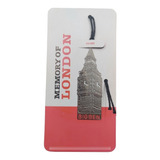 Kit 10 Marcador De Página Metal Lembrança Relógio Big Ben