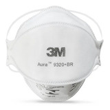 Kit 10 Máscara 3m Aura 9320 Pff2 N95 Respirador Sem Válvula 