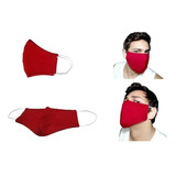 Kit 10 Máscaras De Proteção De Pano Reutilizável Lavável