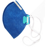 Kit 10 Máscaras N95 Proteção Respiratória Pff2 Cor Azul Lub