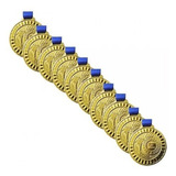 Kit 10 Medalhas Ouro E