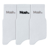 Kit 10 Meias Esportiva Cano Curto Mash ; 202.05d