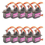Kit 10 Micro Servo Motor Mg90s Mg90 Tower180° Aeromodelismo
