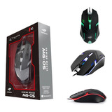 Kit 10 Mouse Gamer Com Led Usb 500/800/1200/1600dpi C3tech
