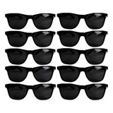 Kit 10 Oculos Lente Escuro Festas Casamento Raves Baladas