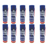 Kit 10 Óleo Spray Desengripante Car Lub 300ml Anticorrosivo
