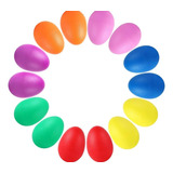 Kit 10 Ovinho Ganzá Maraca De Percussão Chocalho 10% Off