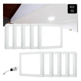 Kit 10 Painel Plafon Led 12w