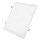 Kit 10 Painel Plafon Led 30x30 Quadrado Embutir Branco Frio
