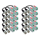 Kit 10 Par De Video Balun