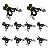 Kit 10 Pares Correia Firma Pé Bike Fixa Bicicleta Spining