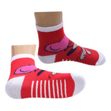 Kit 10 Pares Meia Infantil Antiderrapante Crianças Atacado