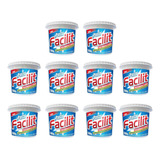 Kit 10 Pasta Limpeza Seco Facilit 380g Geladeira Computador