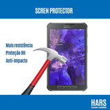 Kit 10 Películas De Vidro Samsung Galaxy Tab Active 8.0 T360