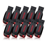 Kit 10 Pen Drive 8gb Sandisk Original Lacrado Envio Rapido