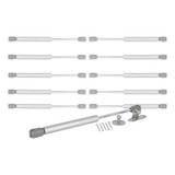 Kit 10 Pistão Para Moveis De Cozinha A Gas 60n 80n 100n 120n