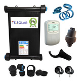 Kit 10 Placas 3mt - Aquecedor Solar Piscinas 9m² - Rosca F