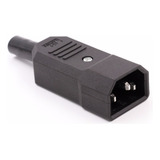 Kit 10 Plugs Ac Tripolar C14 10a Macho
