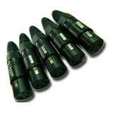 Kit 10 Plugs Conector Xlr Canon Macho/femea Microfone Dmx Hj