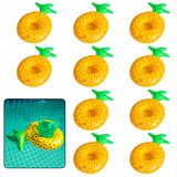 Kit 10 Porta Copos Boia Inflável Piscina Vários Formatos