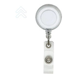 Kit 10 Porta Crachá Retrátil Io-io Roller Clip Empresas