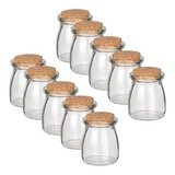 Kit 10 Potes Tampa Rolha - 100ml