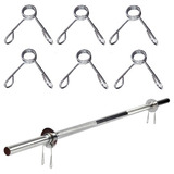 Kit 10 Presilhas P/ Barra Grampo 3 Voltas 1'' 25,40 Mm