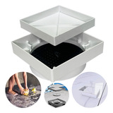 Kit 10 Ralo Oculto Invisivel 15x15 Seca Piso Porcelanato