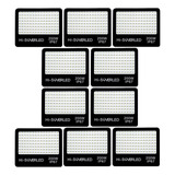 Kit 10 Refletor 200w Led Holofote Prova Dágua Ip67 Bivolt