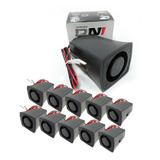 Kit 10 Sirene Advertencia Sonora Marcha Re 100db 24v Dni4002
