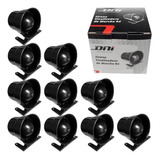 Kit 10 Sirenes Marcha Ré Intermitente Bivolt 12v 24v