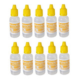 Kit 10 Solução De Reagente De Cloro P/ Kit Teste Piscina