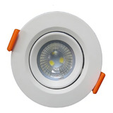 Kit 10 Spot Led Dicróica Embutir Redondo 7w Branco Frio Cor Branco Frio Voltagem 110v/220v