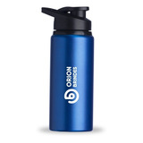 Kit 10 Squeeze 600ml Alumínio Personalizado Logo Ou Nome 