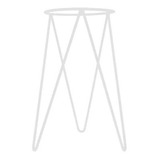 Kit 10 Suporte Tripé Vaso De Chão Médio 45 Cm Plantas Ferro