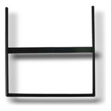 Kit 10 Suportes Ferro Placa Carga Produto Perigoso 30x40cm