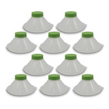 Kit 10 Tampa Lata Galão Tinta 3,6l P/ Tampa Fechamento Plus